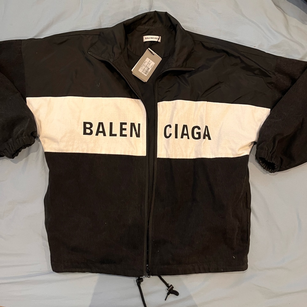Balenciaga Black and White Jacket